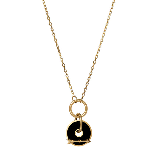Black Arrow Necklace - Main Img