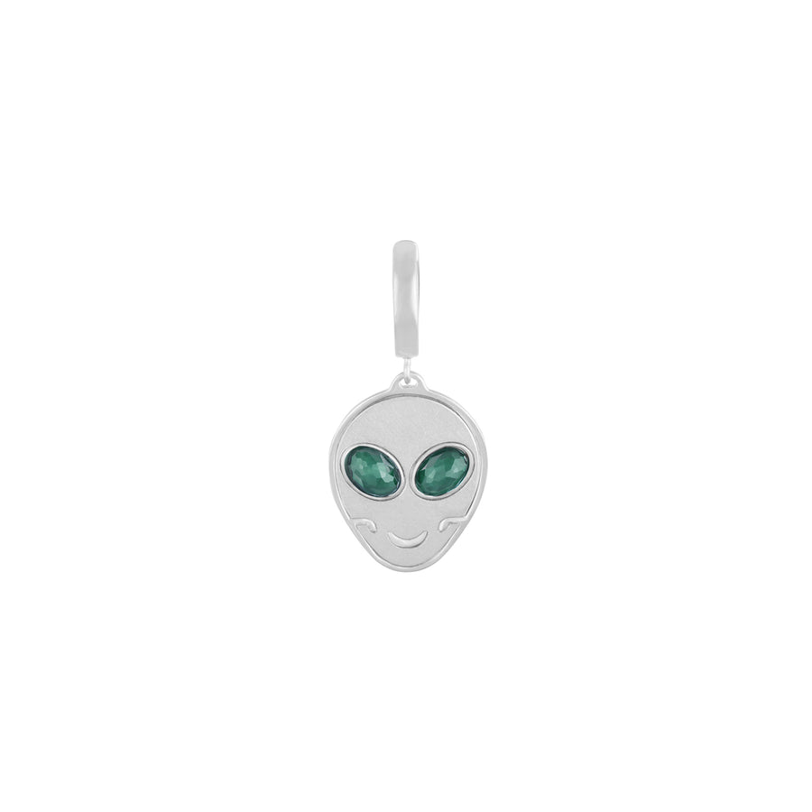 DARKAI Alien Earring - Earth & White Gold - Earrings - Broken English Jewelry