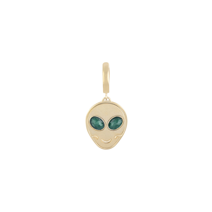 DARKAI Alien Earring - Earth & Yellow Gold - Earrings - Broken English Jewelry