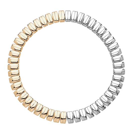 Dois Irmaos Choker - Yellow & White Gold - Main Img