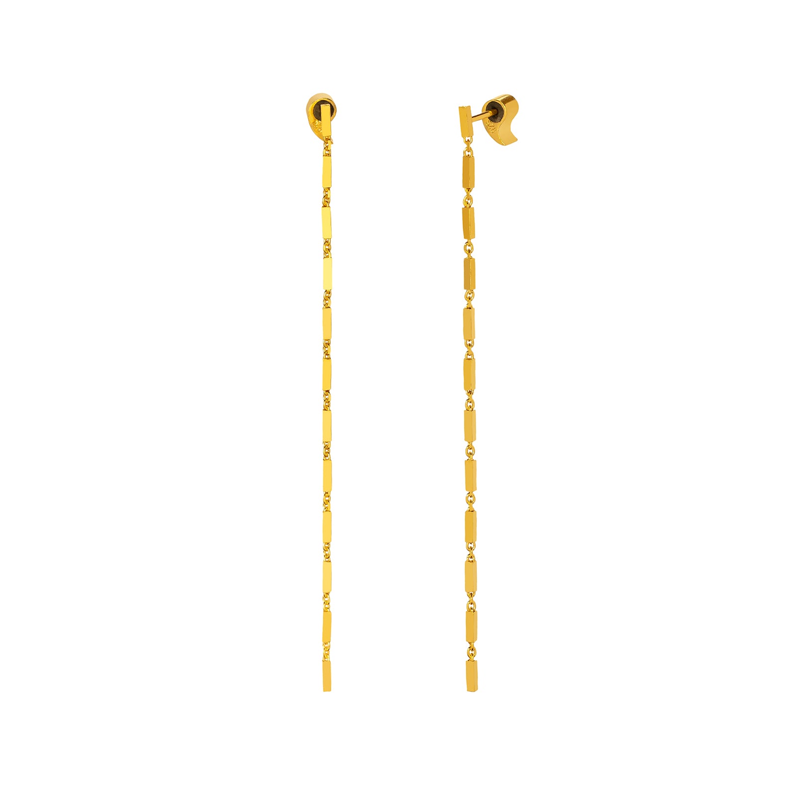 Maggoosh Disco Single Long Earrings - Earrings - Broken English Jewelry