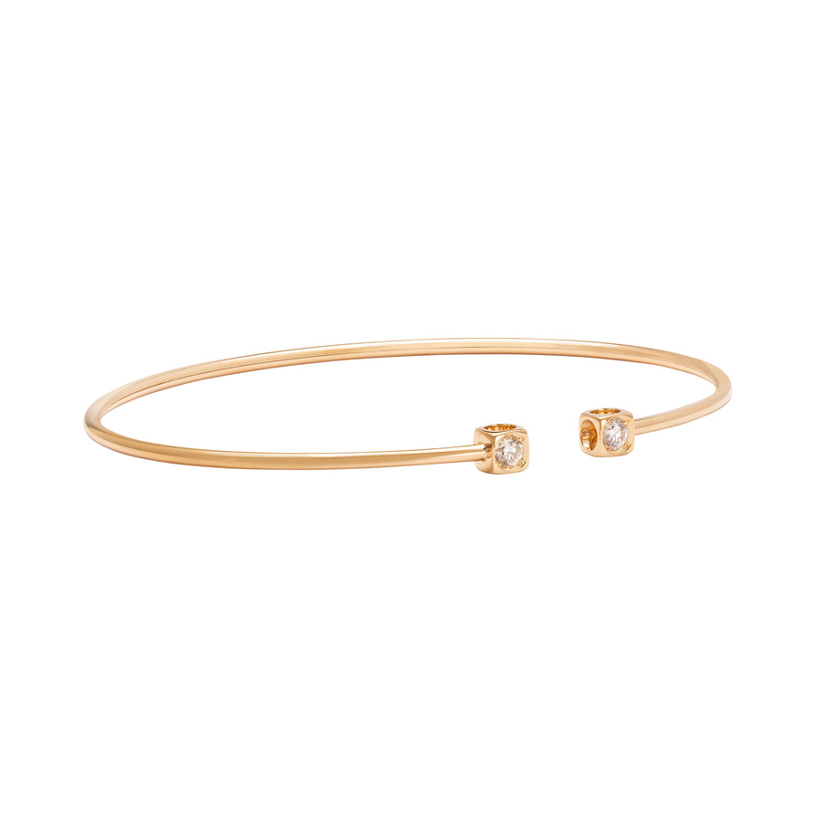 Dinh Van Le Cube Diamant Small Bracelet - Yellow Gold - Broken English Jewelry