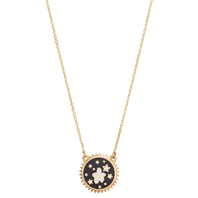 Foundrae Dark Blossom Necklace - Broken English Jewelry
