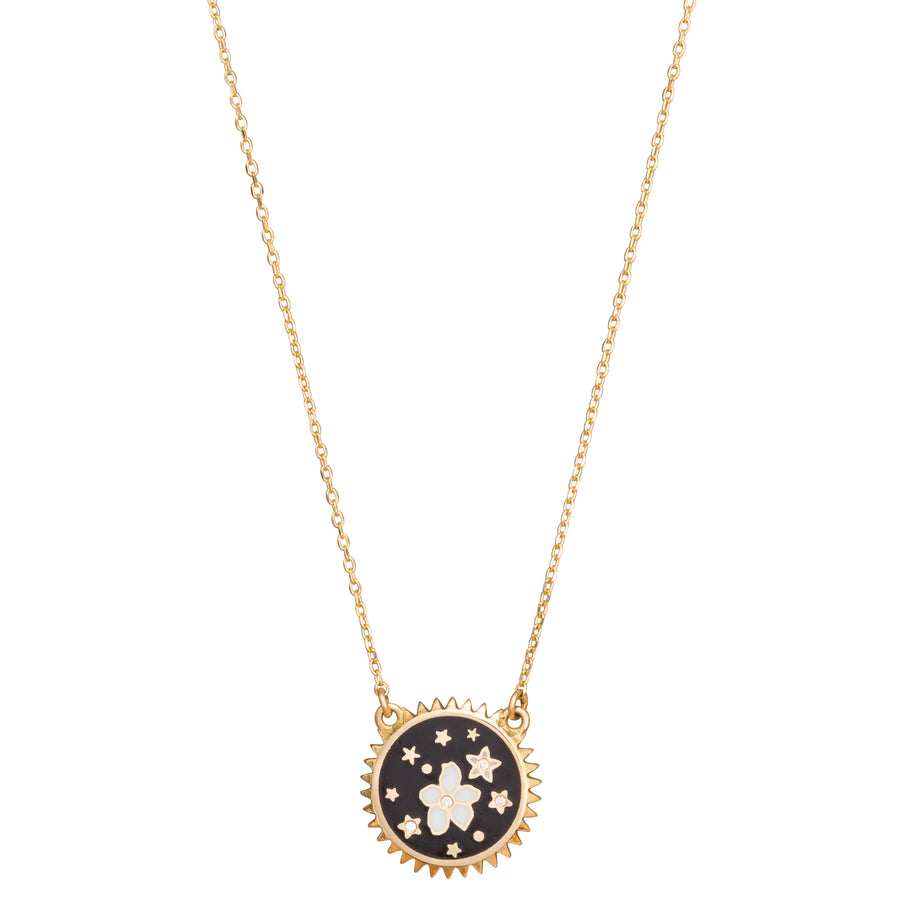 Foundrae Dark Blossom Necklace - Broken English Jewelry