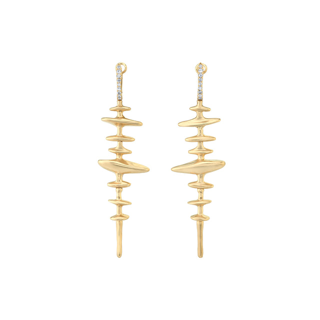 VRAM Chrona Totem Earrings - Broken English Jewelry