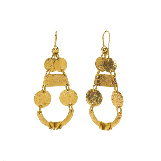 Floating Hook Earrings - Main Img