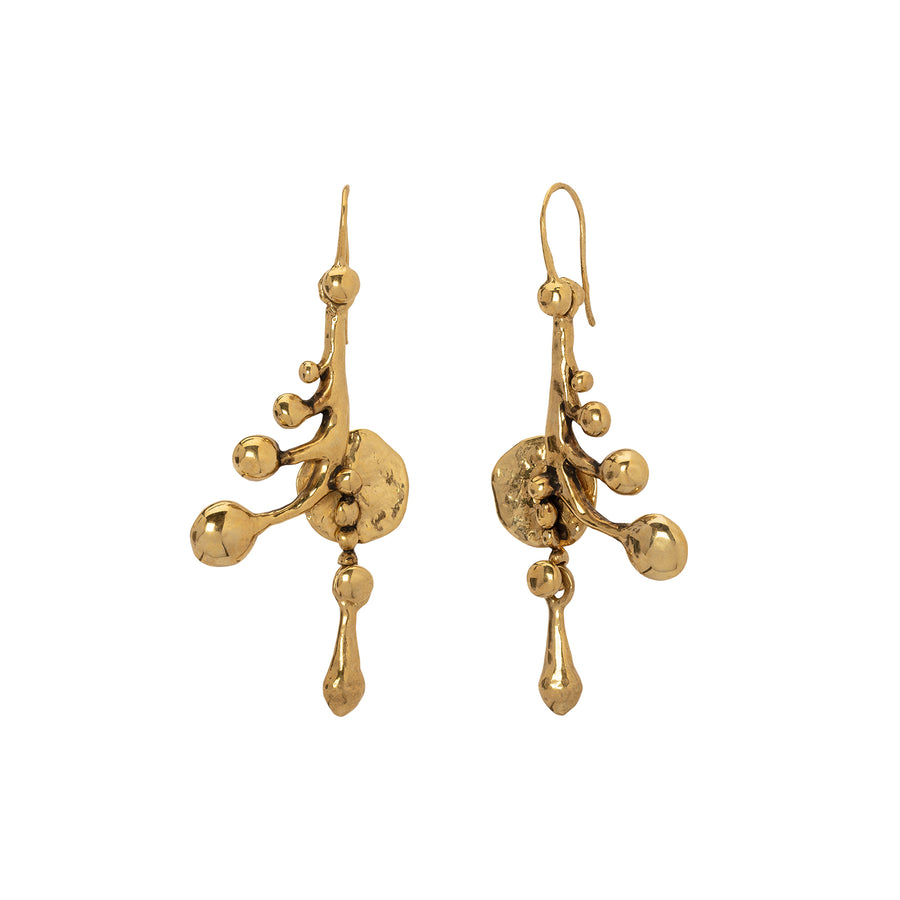 Lisa Eisner Jewelry Sea Wheat Earrings - Broken English Jewelry