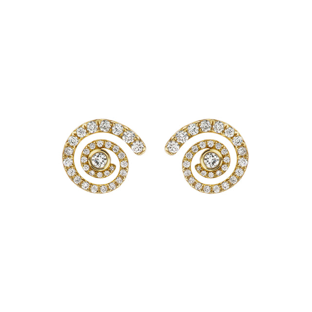 Ark Destiny Studs - Diamond - Earrings - Broken English Jewelry