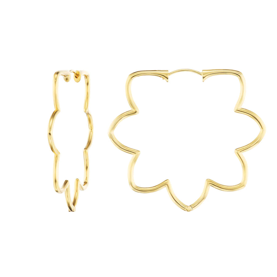Ark Large Bliss Hoops - Earrings - Broken English Jewelry