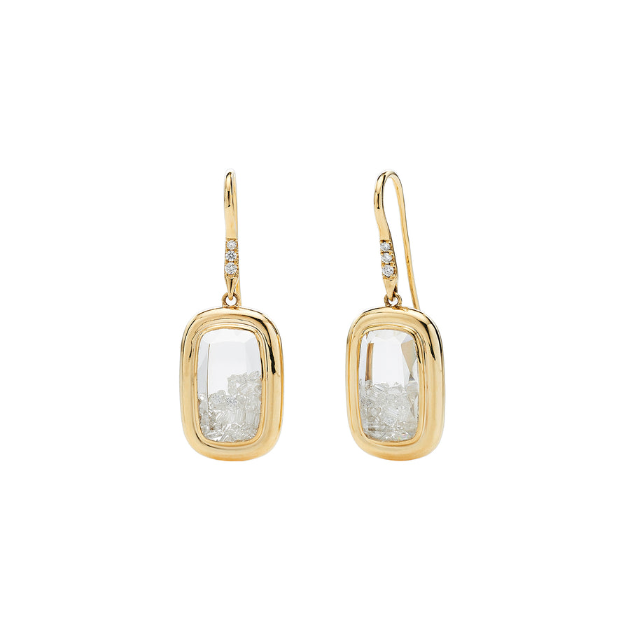Moritz Glik Janela Diamond Shaker Earrings - Broken English Jewelry