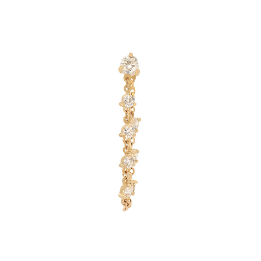 Sparkler Ear Chain - Gold