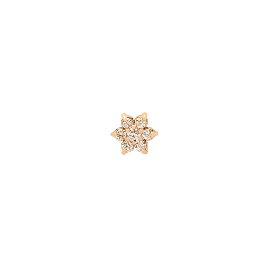 Cluster Stud - Rose Gold - Main Img