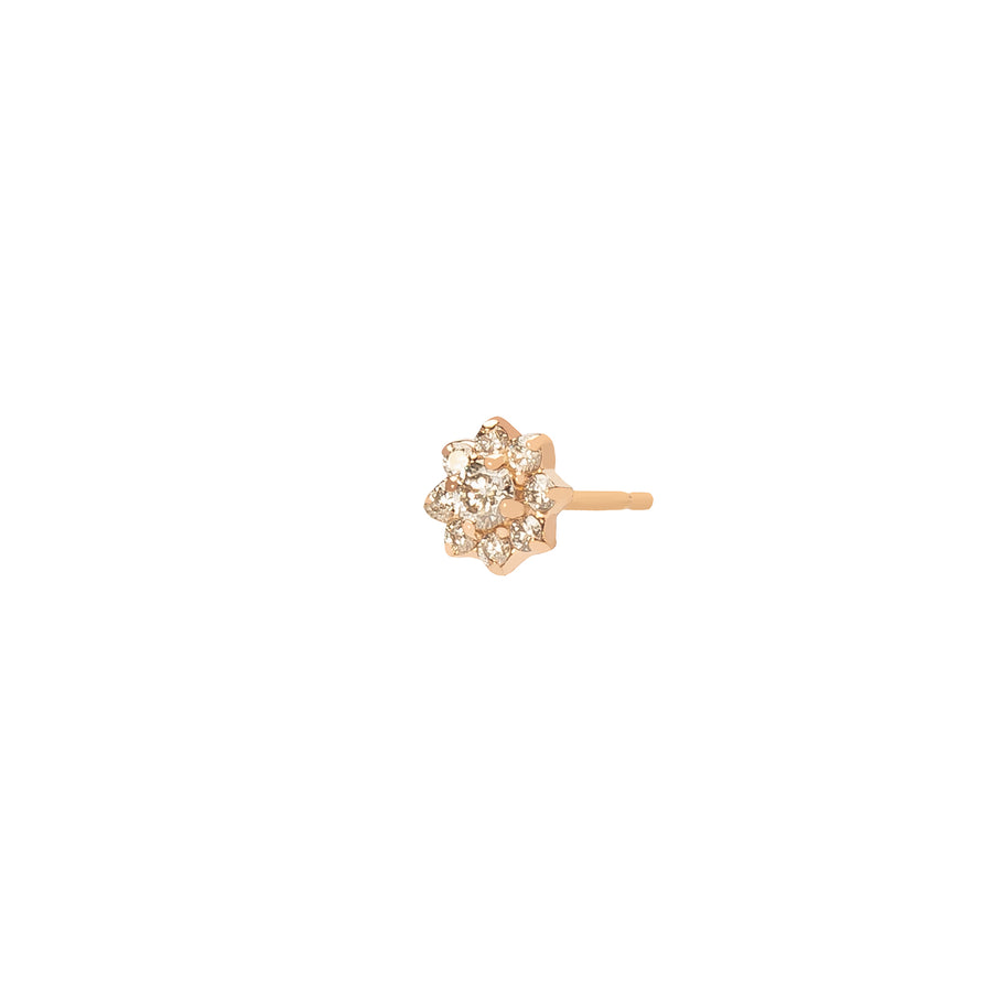 Carbon & Hyde Flower Stud - Rose Gold - Broken English Jewelry