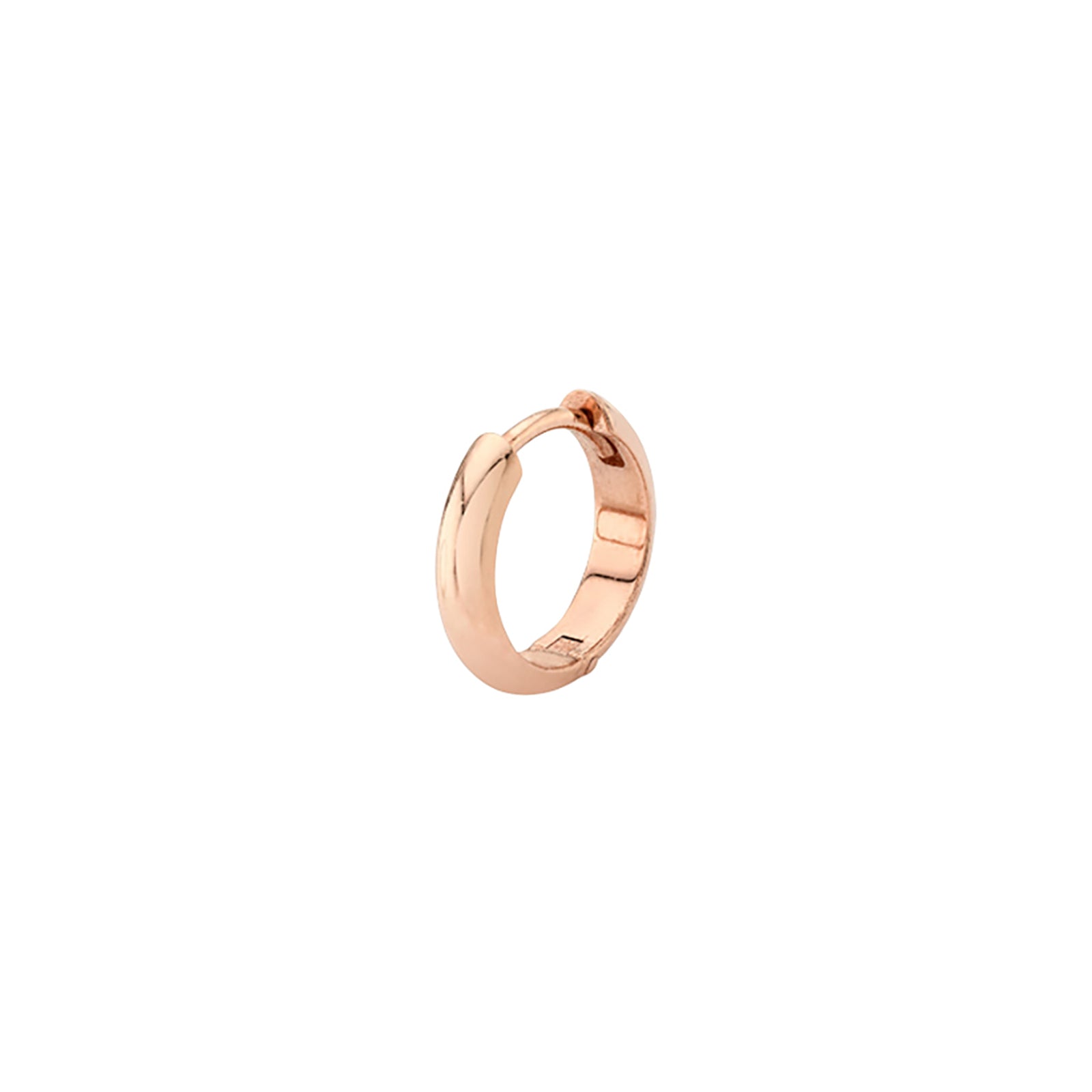 Lizzie Mandler Chubby Huggie - Rose Gold - Broken English Jewelry