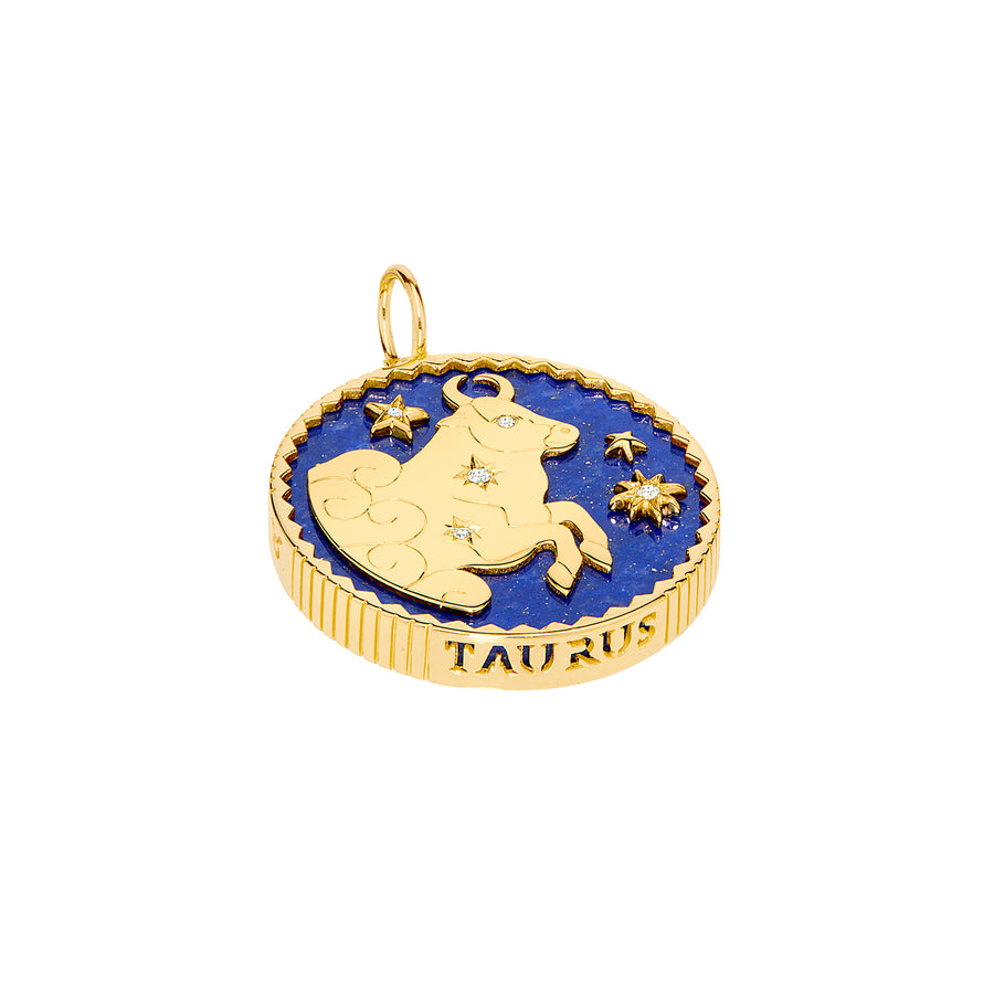 Sauer Zodiac Pendant - Taurus - Charms & Pendants - Broken English Jewelry