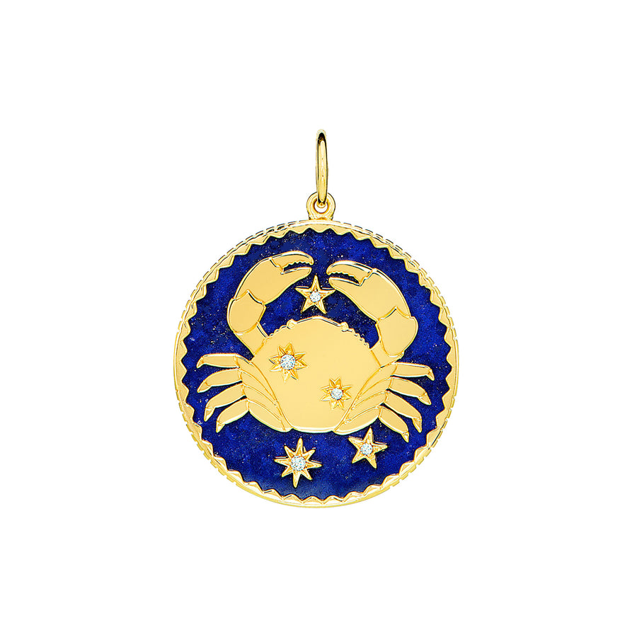 Sauer Zodiac Pendant - Cancer - Charms & Pendants - Broken English Jewelry