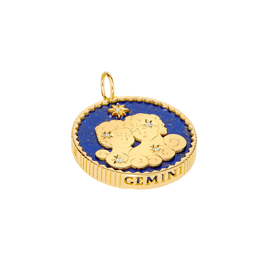 Sauer Zodiac Pendant - Gemini - Charms & Pendants - Broken English Jewelry