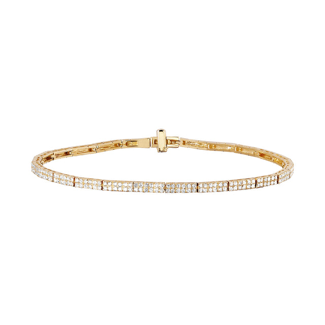 Row Eternity Bracelet