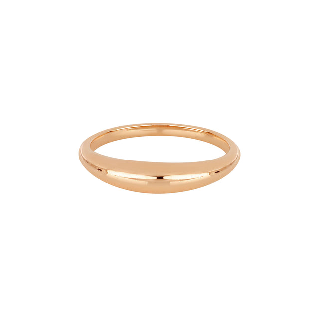 EF Collection Dome Ring - Rose Gold - Broken English Jewelry