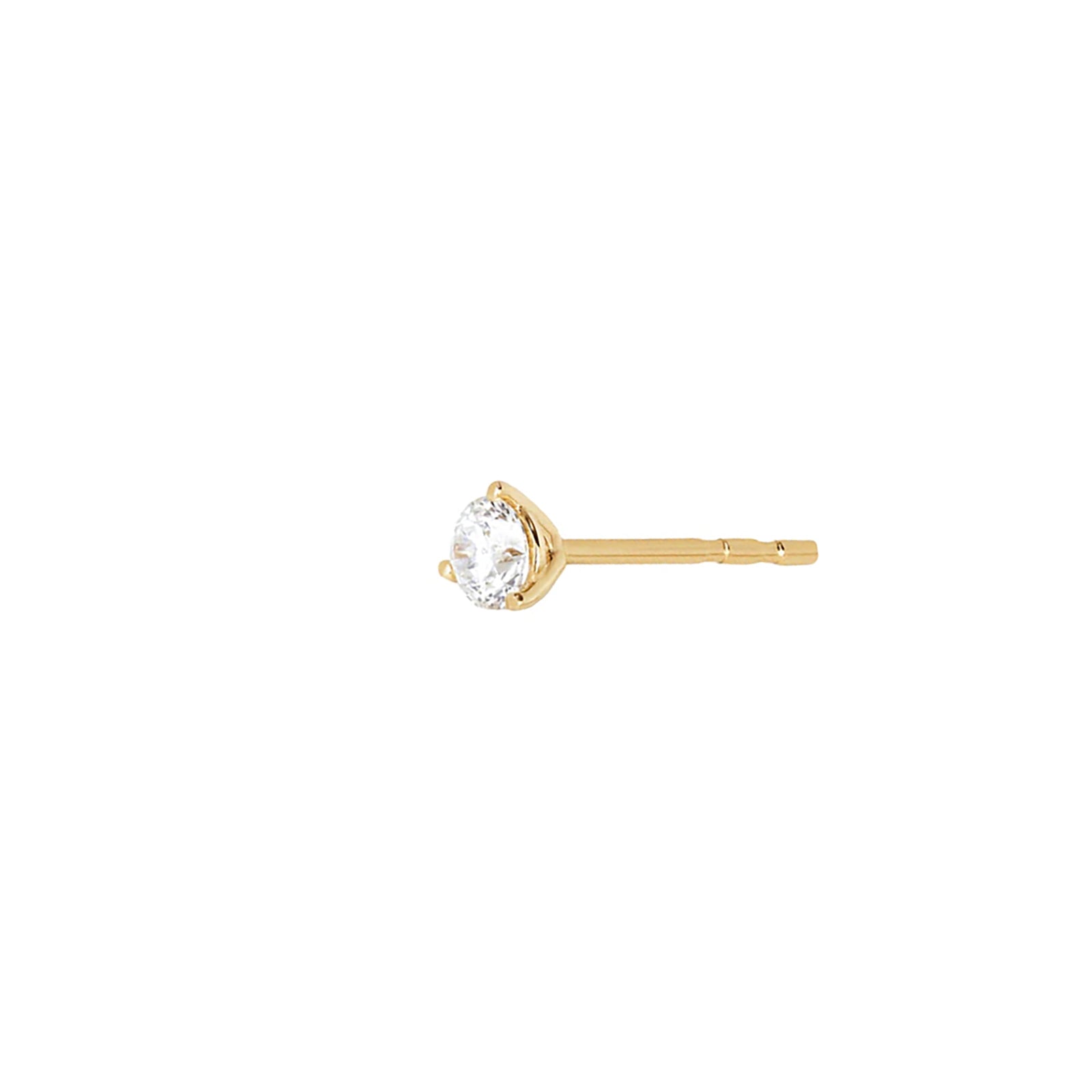 Jumbo Solitaire Diamond Stud 