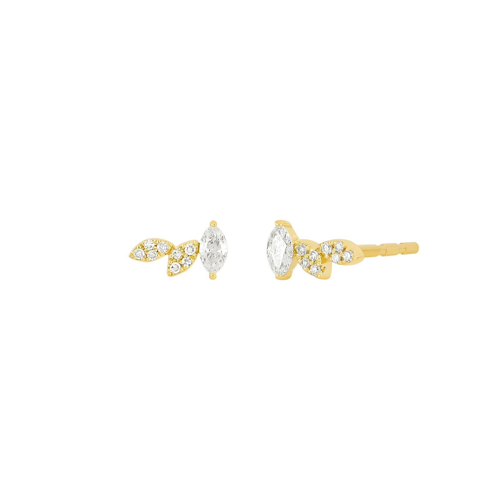 Triple marquise earring Clearance