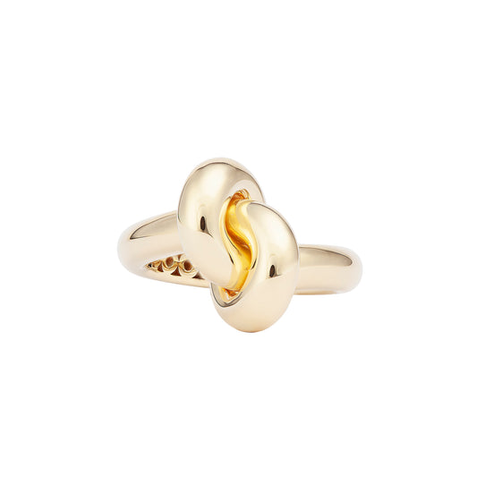 The Medium Legacy Knot Ring - Yellow Gold - Main Img