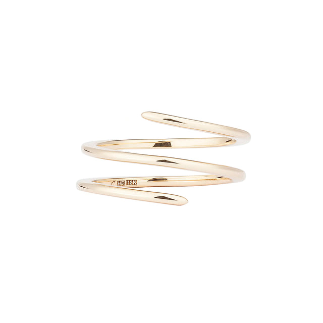 Engelbert Yellow Double Spin Ring - Broken English Jewelry