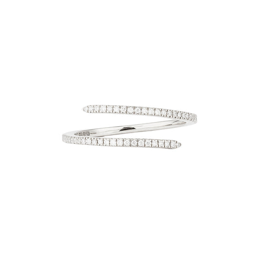 Diamond Spin Ring - White Gold - Main Img