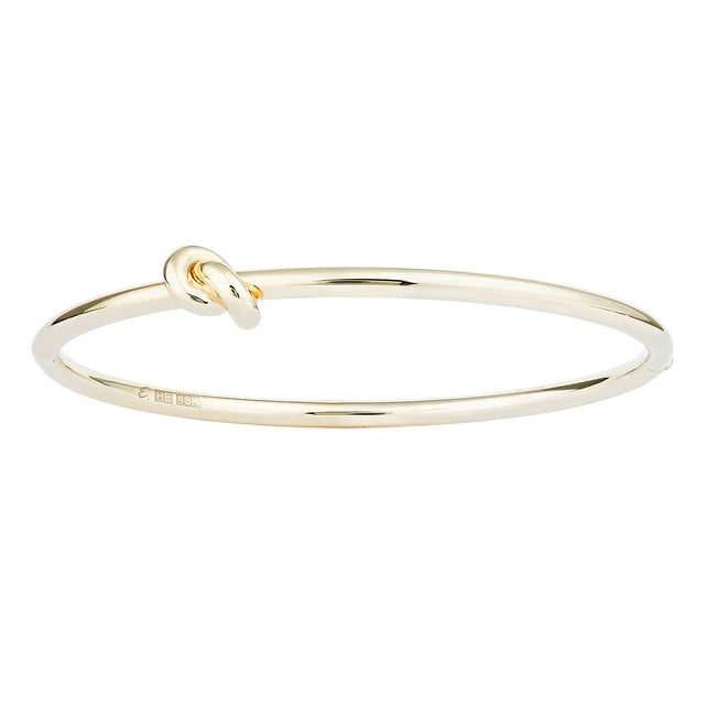Engelbert - The Regular Legacy Knot Bangle - Yellow Gold -  Bracelets - Broken English Jewelry