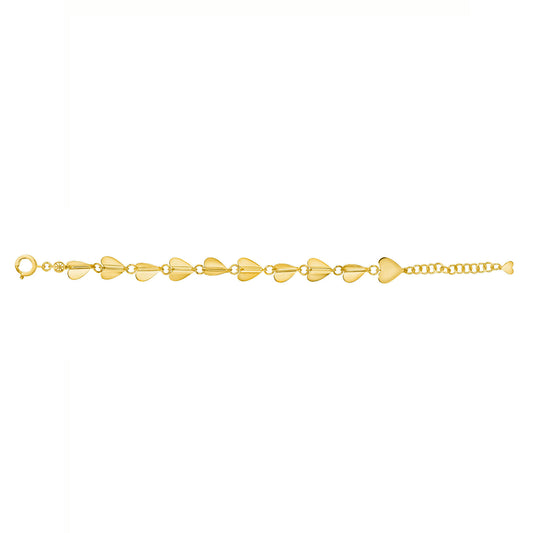 Wings of Love Bracelet - Gold (M)