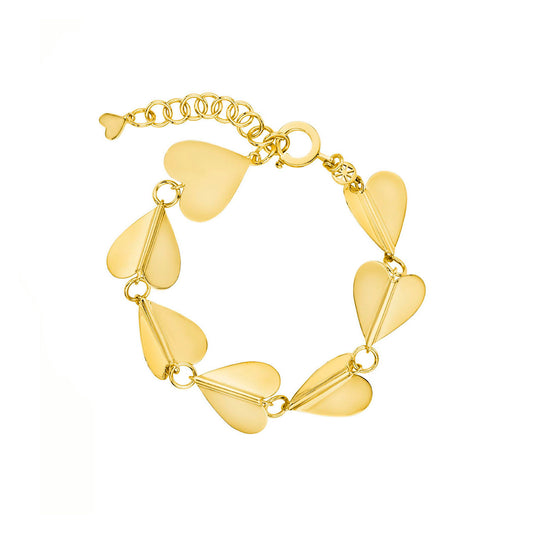 Wings of Love Bracelet - Gold (L) - Main Img