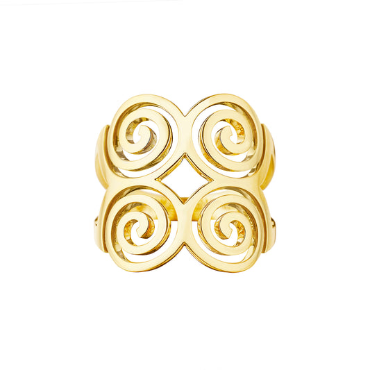 Essence Spiral Statement Ring - Main Img