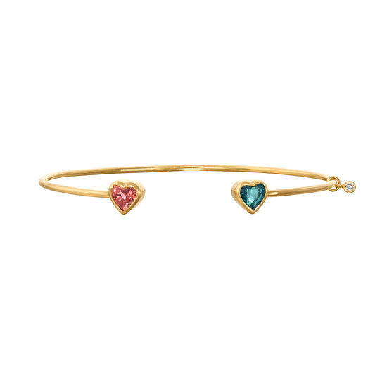 Me and You Heart to Heart Bracelet - Main Img