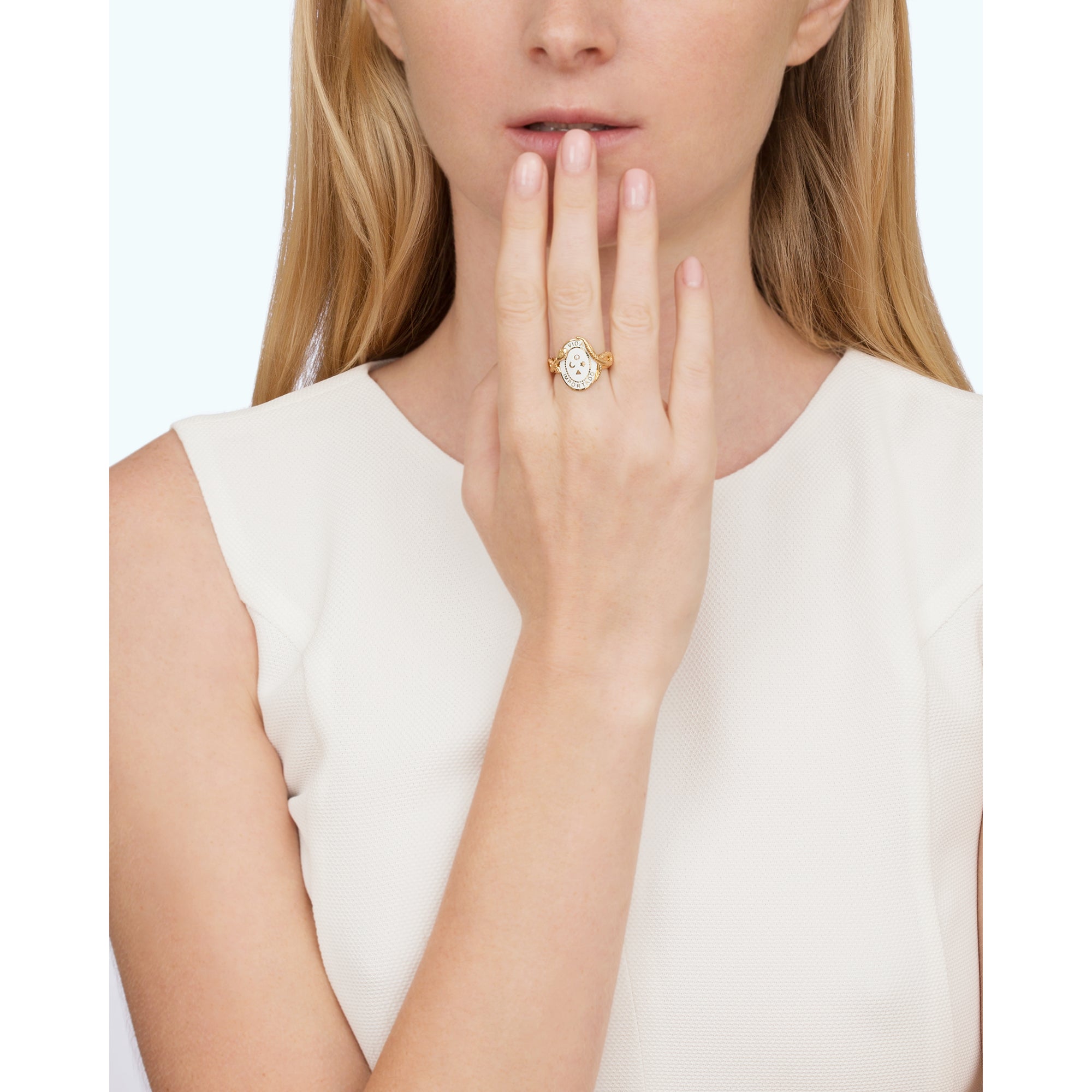 Foundrae Wholeness Cigar Band - Broken English Jewelry