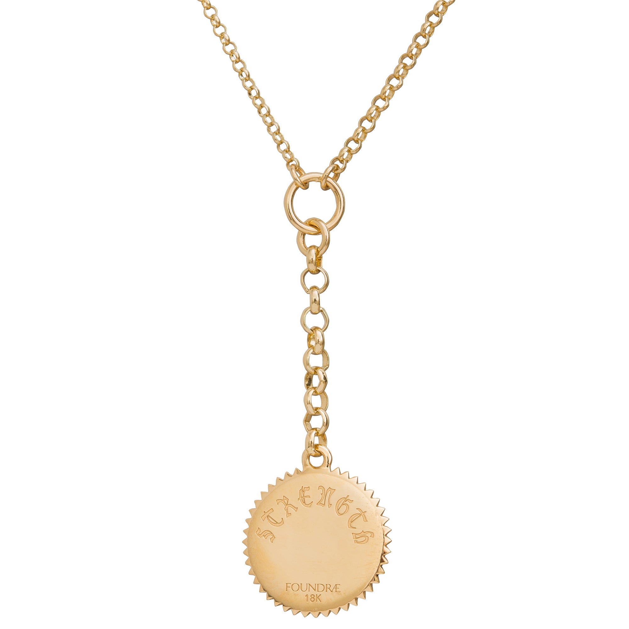 Foundrae Small Belcher Chain - Strength - Broken English Jewelry