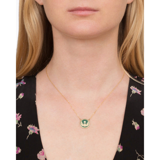 Protection Enamel Necklace