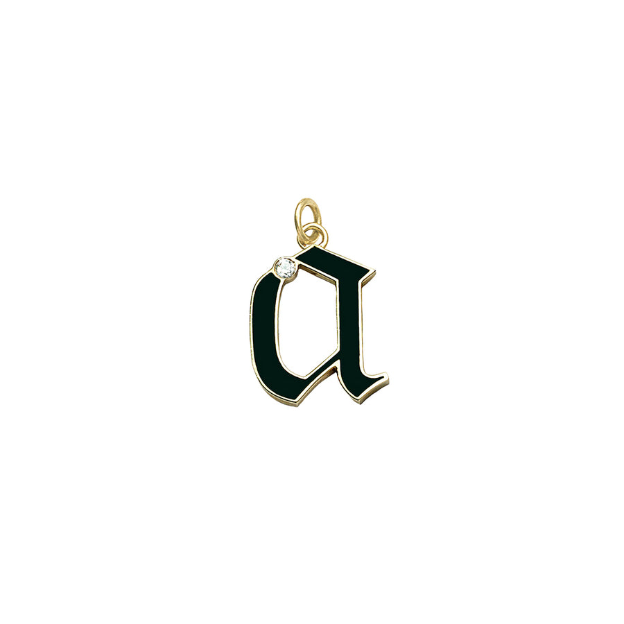 Foundrae Letter A Charm - Broken English Jewelry