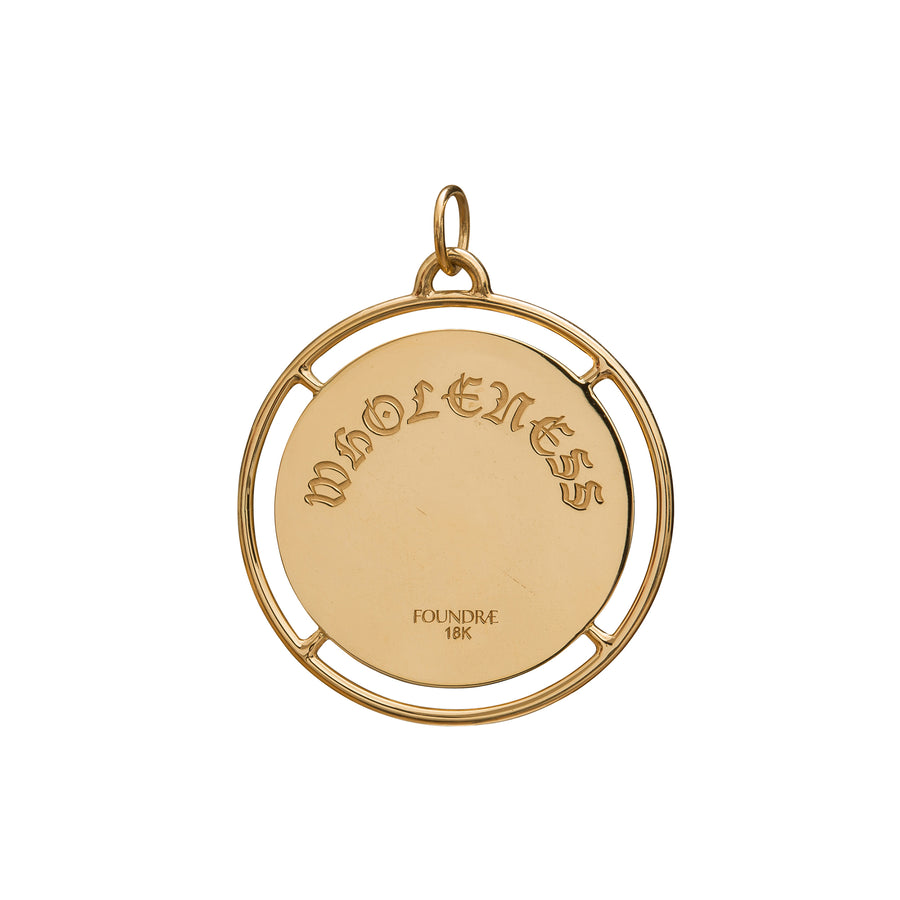 Foundrae Opal Wholeness Medallion - Broken English Jewelry