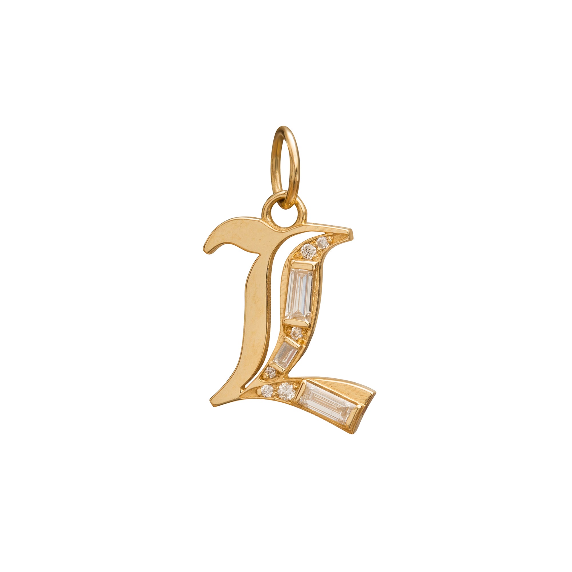Foundrae L Charm - Broken English Jewelry