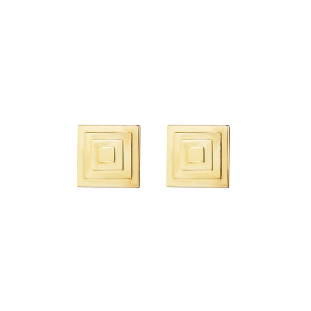 Cadar Foundation Pyramid Stud Earrings - Small - Earrings - Broken English Jewelry