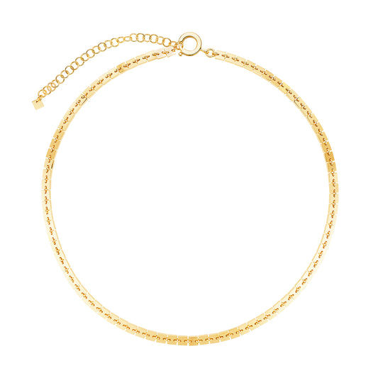 Foundation Square Chain Necklace - Short - Main Img