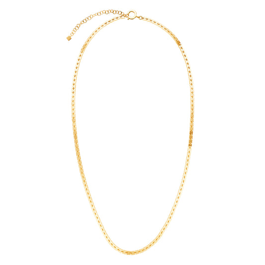 Foundation Square Chain Necklace - Long - Main Img