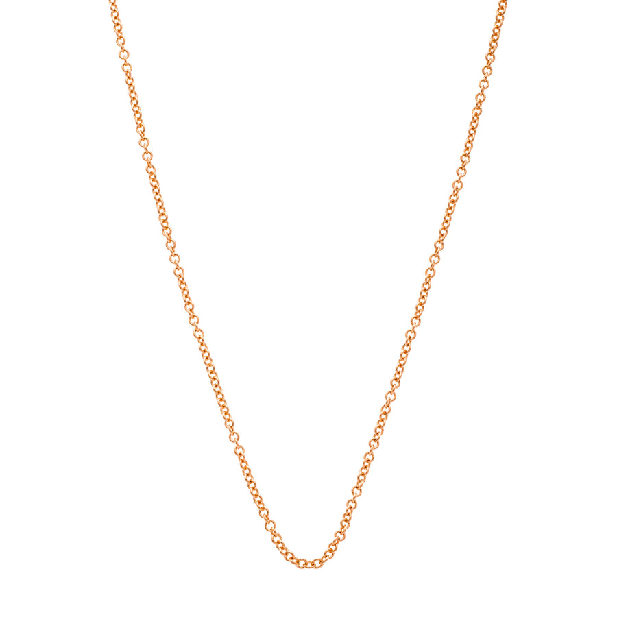 Sethi Couture Oval Link Chain - Rose Gold - Necklaces - Broken English Jewelry