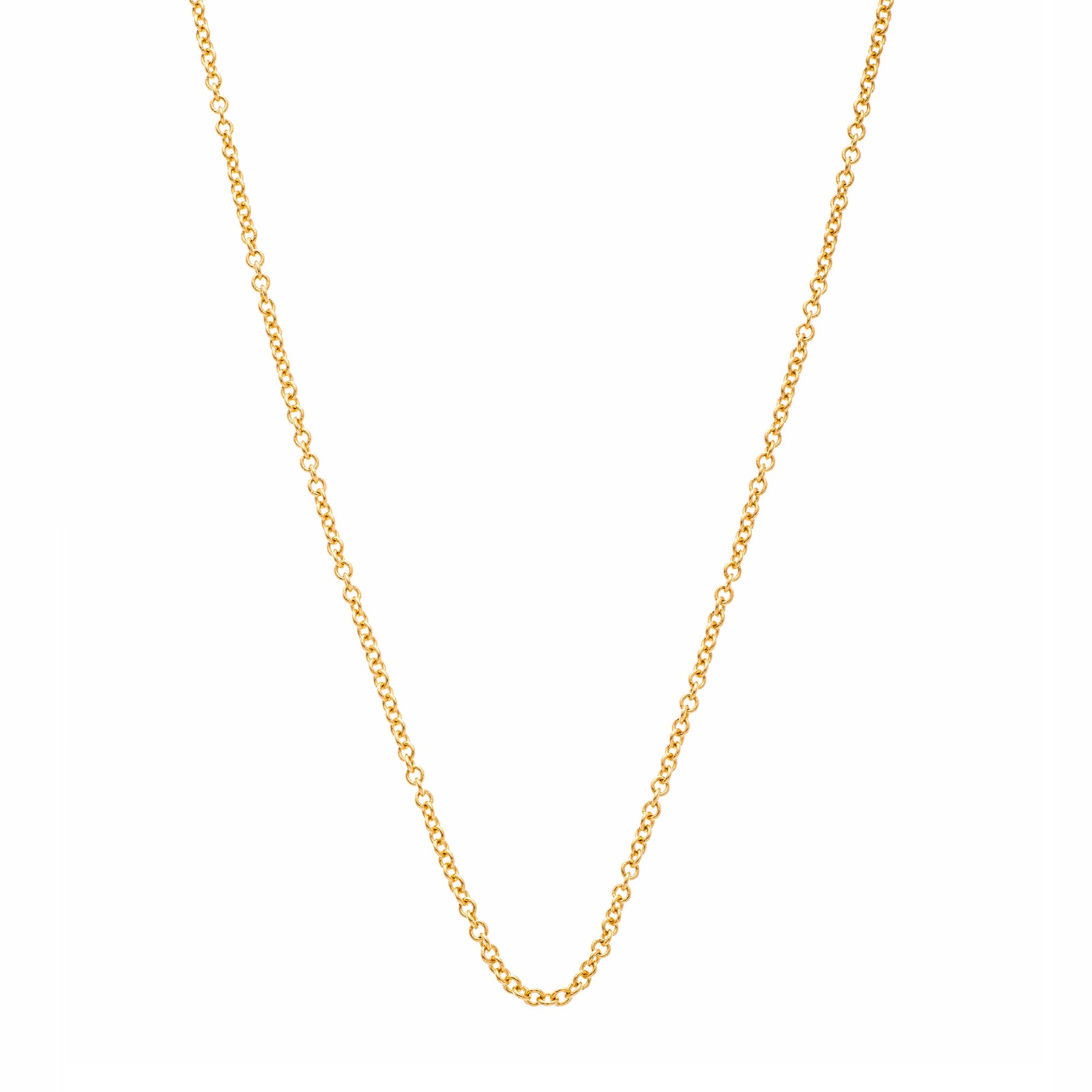 Sethi Couture Oval Link Chain - Yellow Gold - Necklaces - Broken English Jewelry