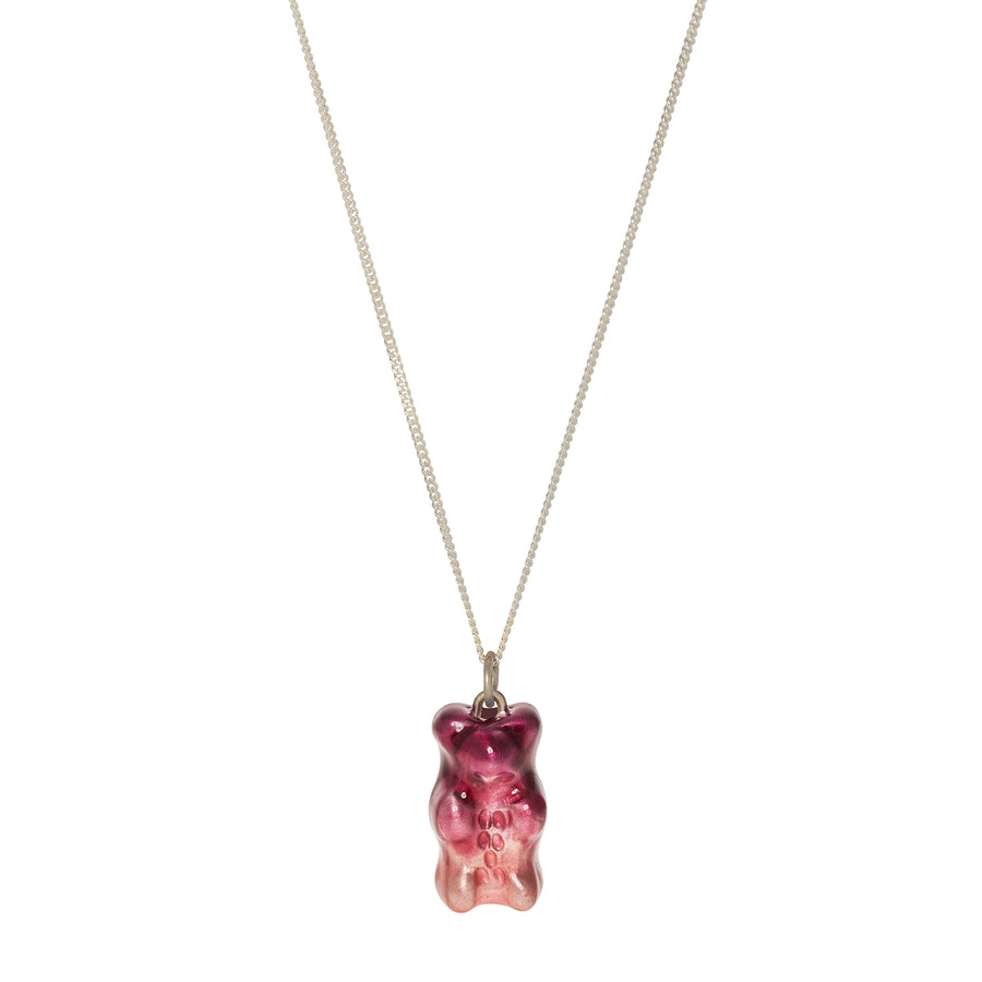 Maggoosh Gummy Pendant Necklace - Ombre Plum - Broken English Jewelry