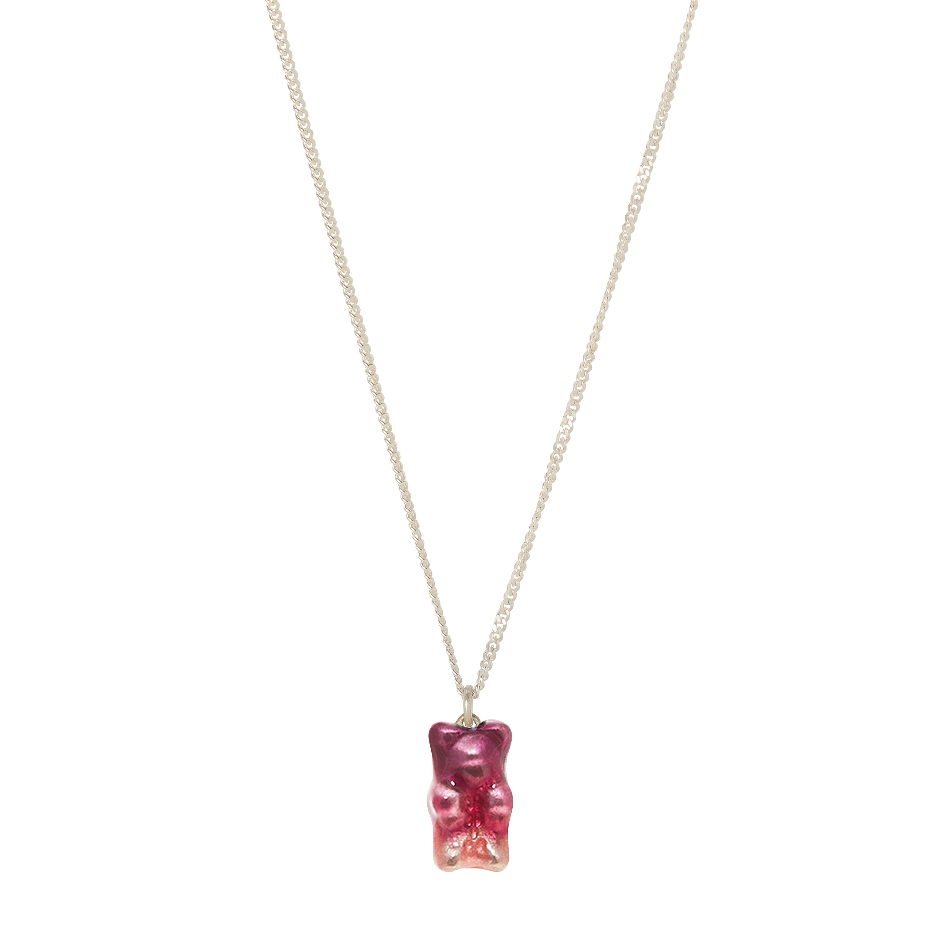 Maggoosh Mini Gummy Pendant Necklace - Ombre Plum - Broken English Jewelry