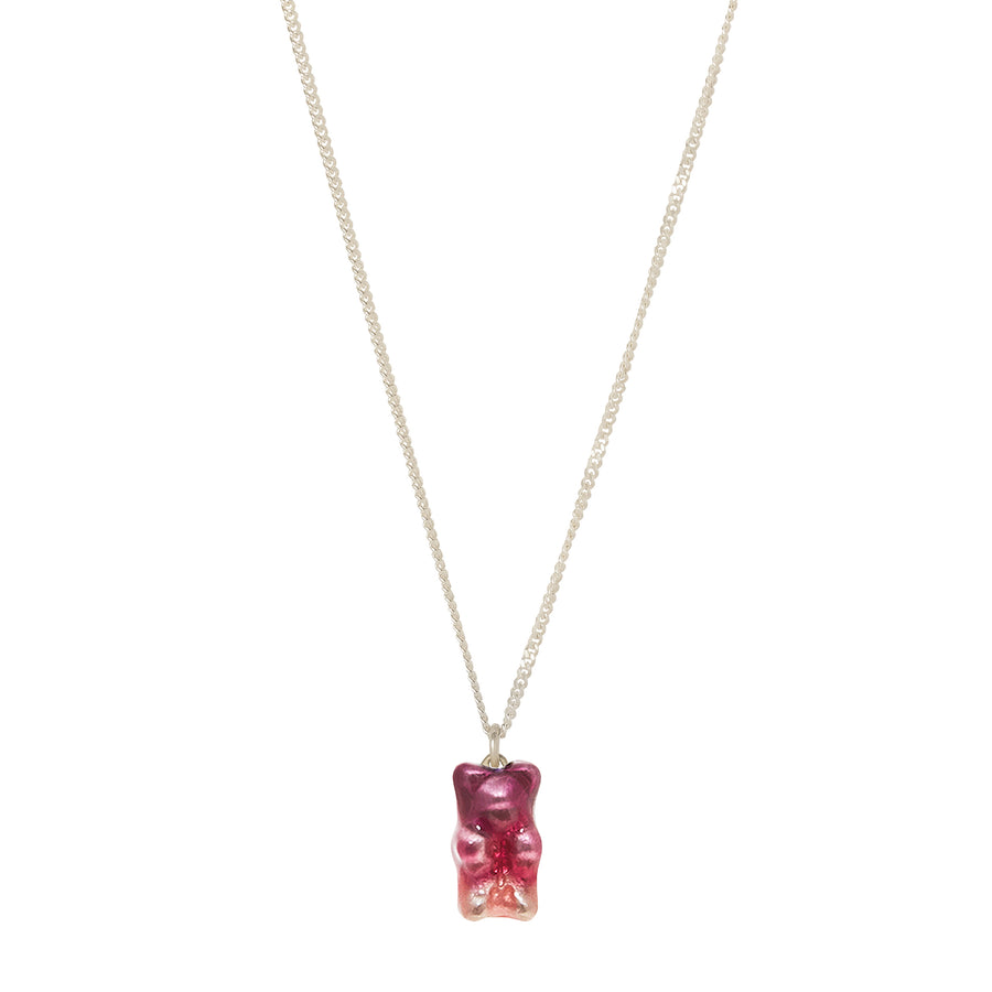 Maggoosh Mini Gummy Pendant Necklace - Ombre Plum - Broken English Jewelry