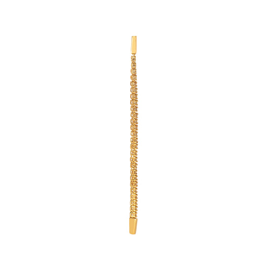 Gossamer Diamond Thread Earring - Large