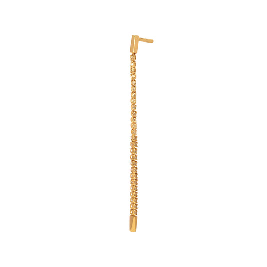 Gossamer Diamond Thread Earring - Large - Main Img