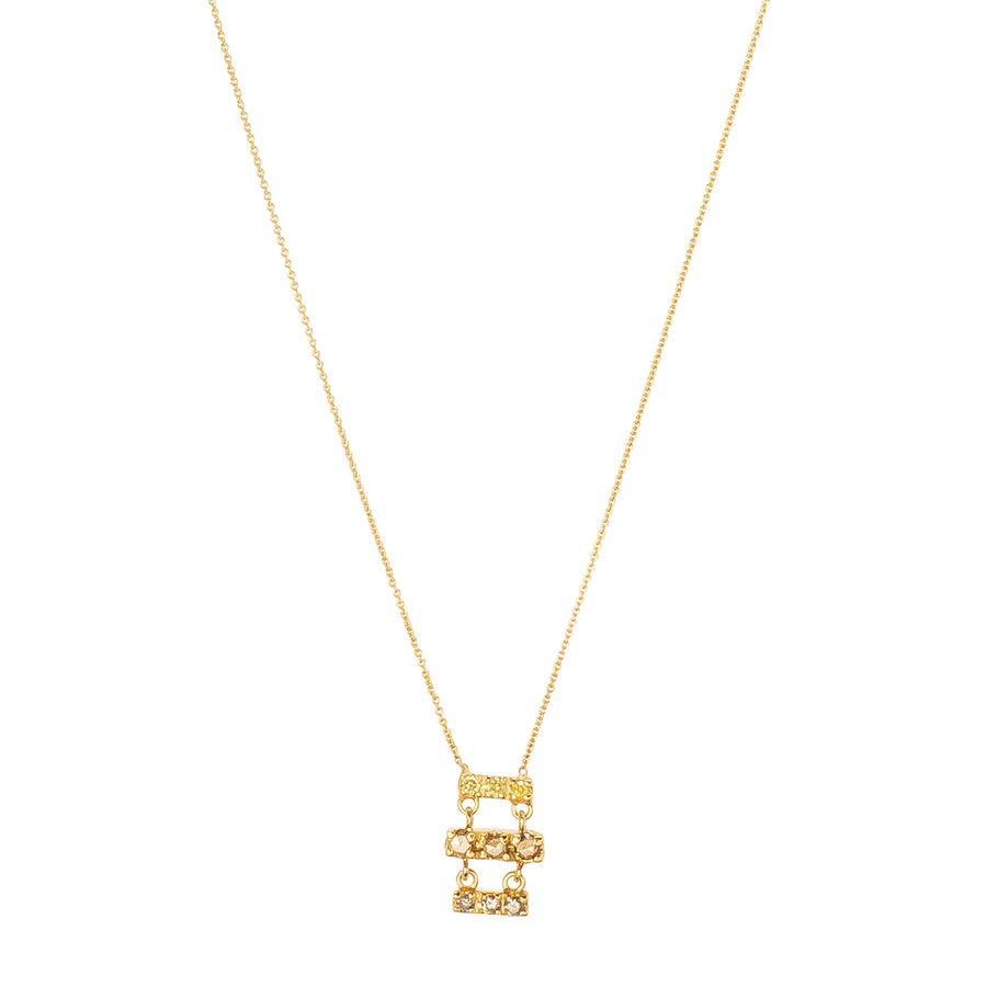 Xiao Wang Astro Pendant Necklace - Diamond - Necklaces - Broken English Jewelry